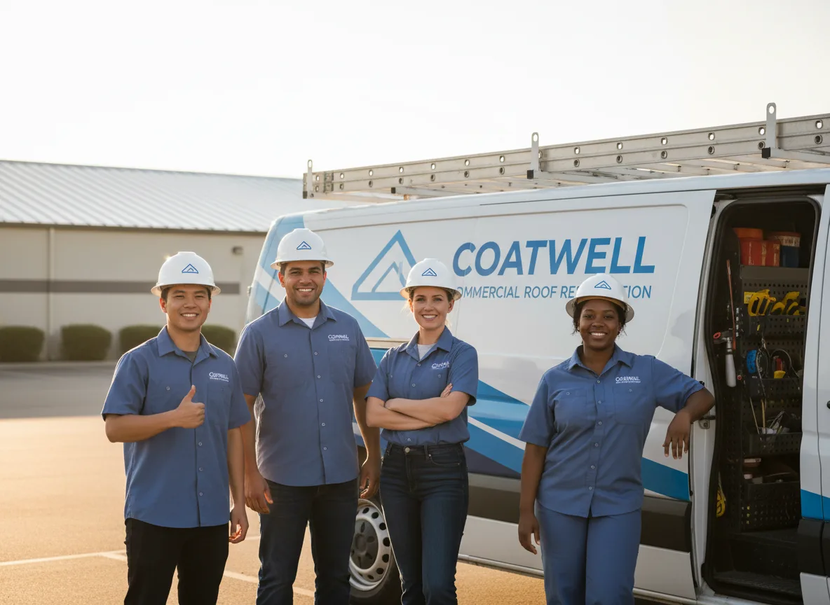 Commercial roof coating company in Ailey, GA